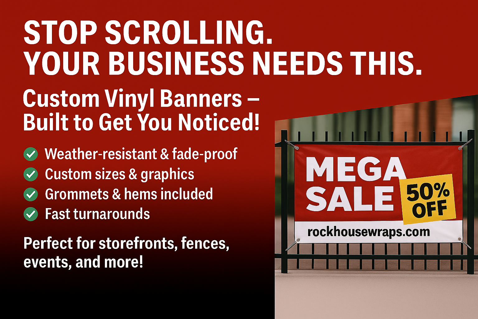 VINYL BANNERS