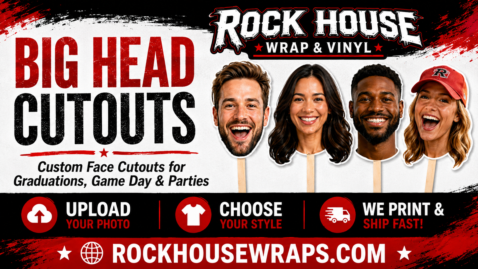 Big Head Cutouts