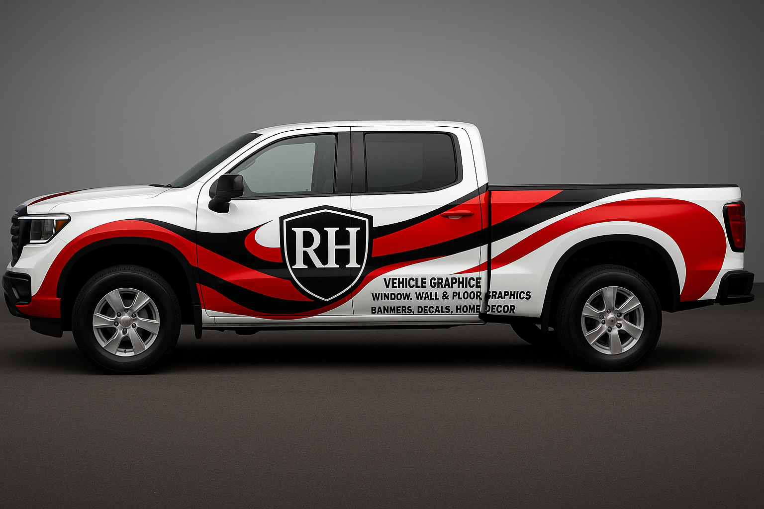 Economy Pickup Commercial Graphics