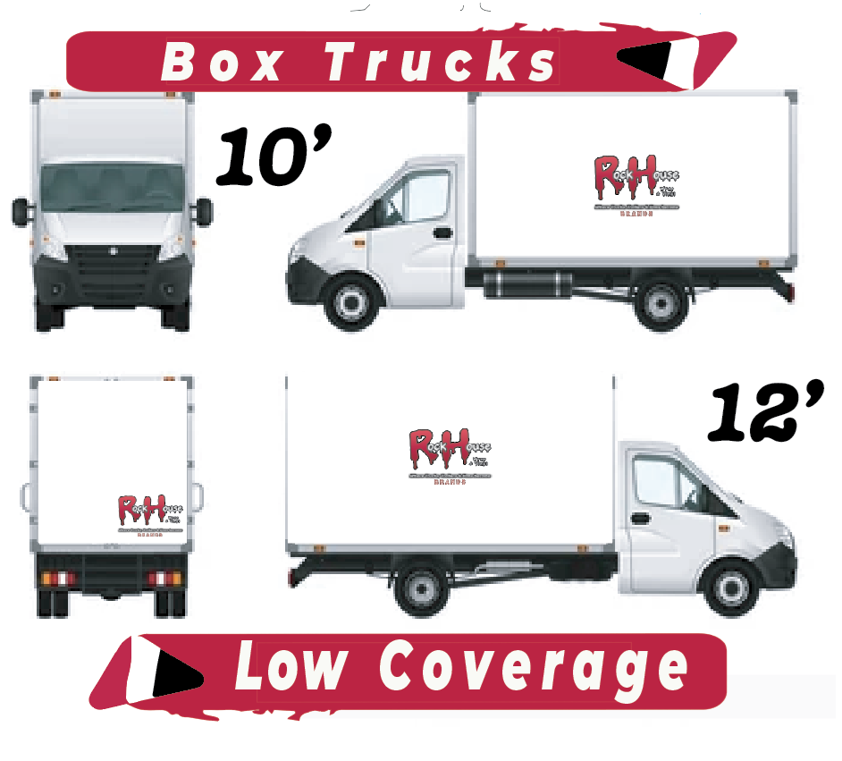 Box Truck Spot Decals