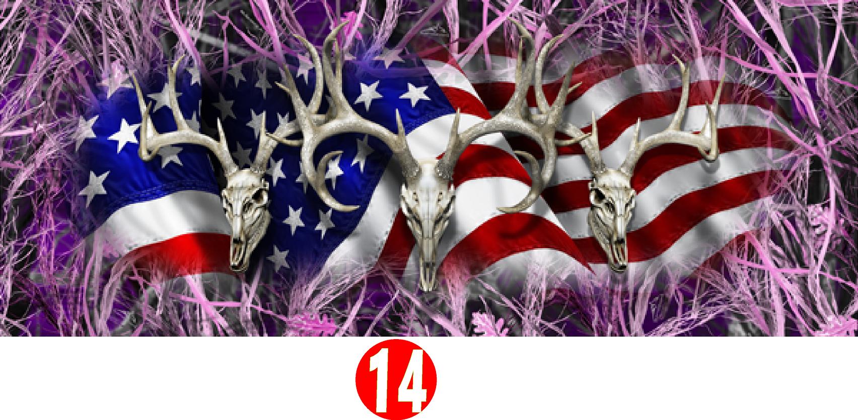 AMERICAN BUCK TAILGATE WRAP