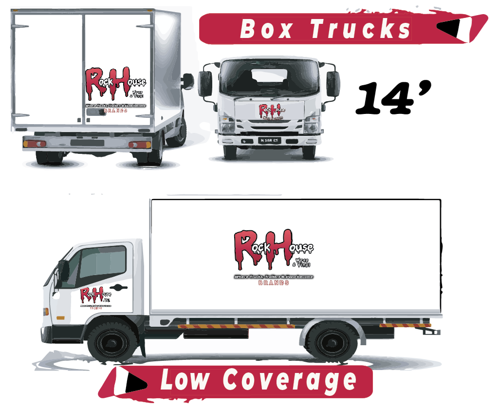 Box Truck Spot Decals