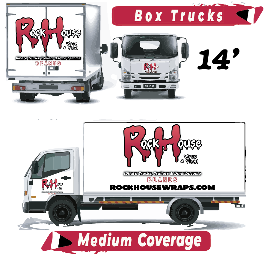 Box Truck Spot Decals
