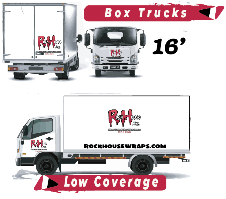 Box Truck Spot Decals