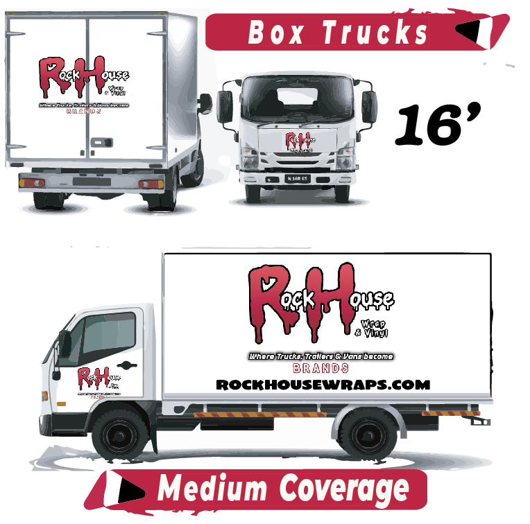 Box Truck Spot Decals