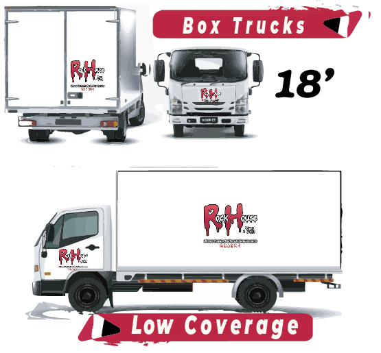 Box Truck Spot Decals