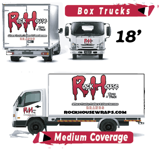 Box Truck Spot Decals