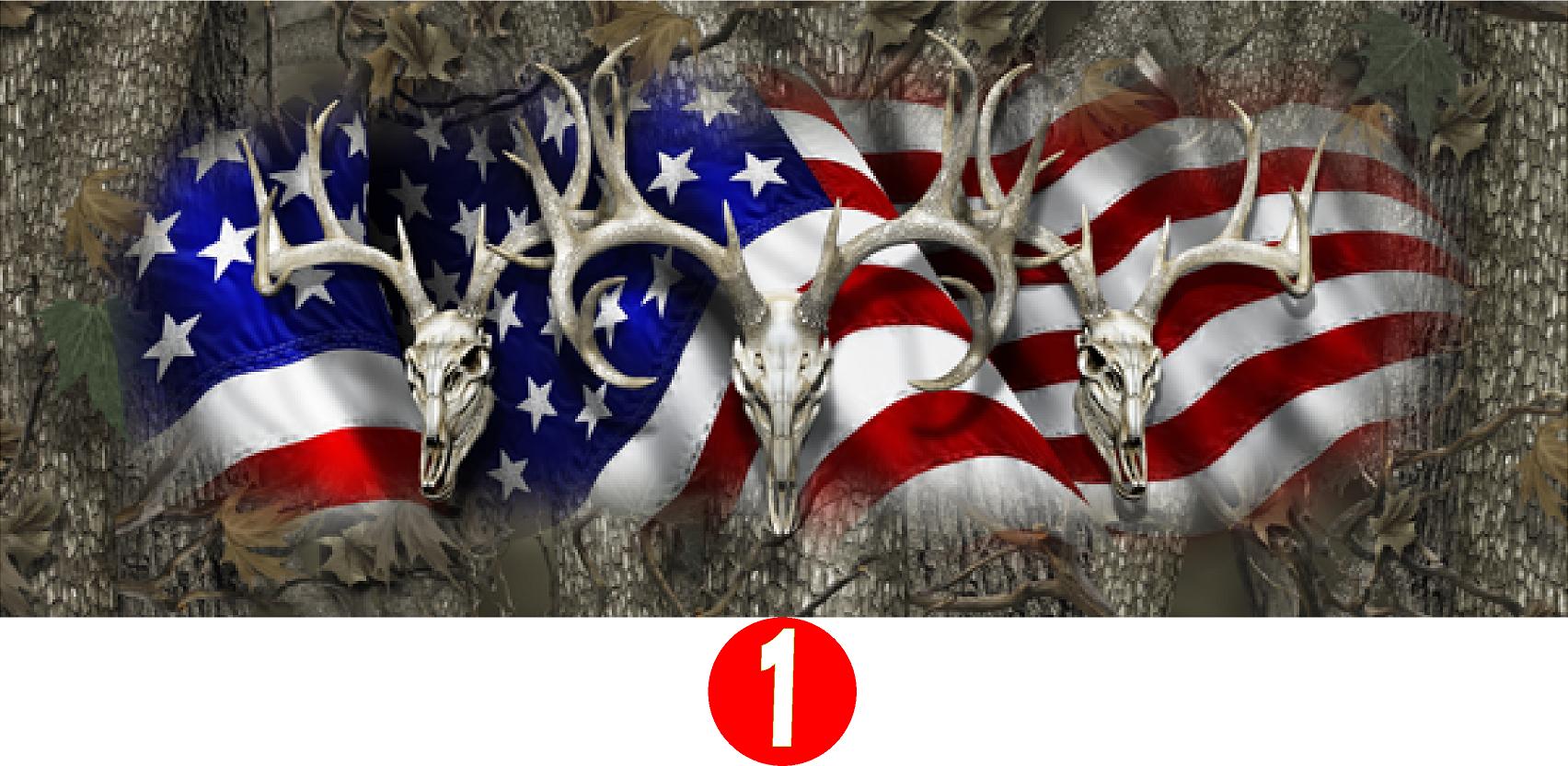 AMERICAN BUCK TAILGATE WRAP