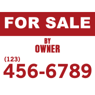 CUSTOM YARD SIGNS_(1 COLOR), 24"x 18"