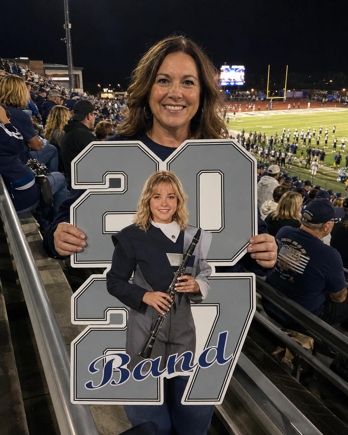 Wylie East Band Big Head Cutouts Fundraiser