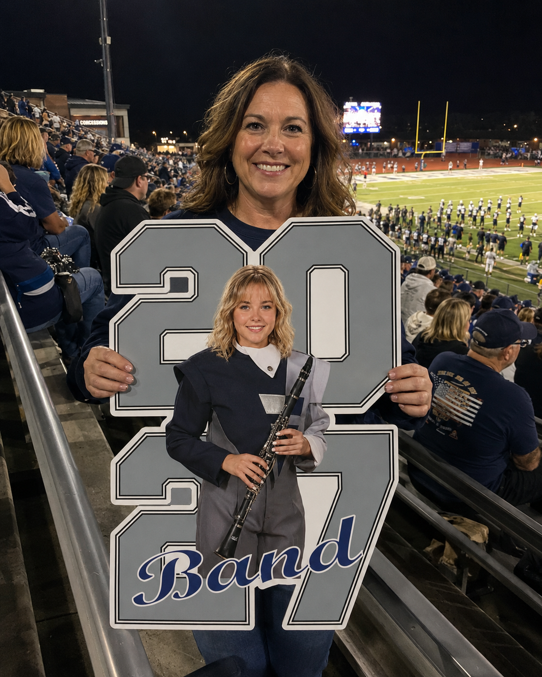 Wylie East Band Big Head Cutouts Fundraiser