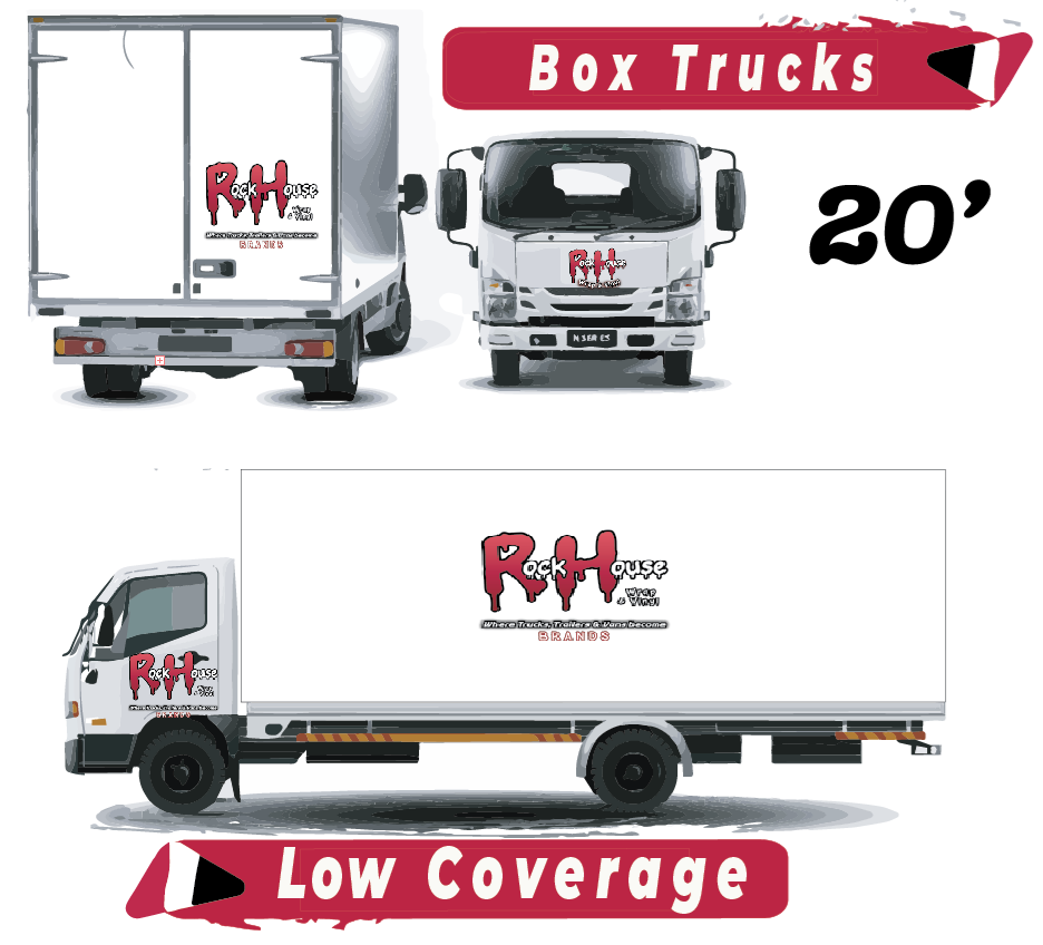 Box Truck Spot Decals