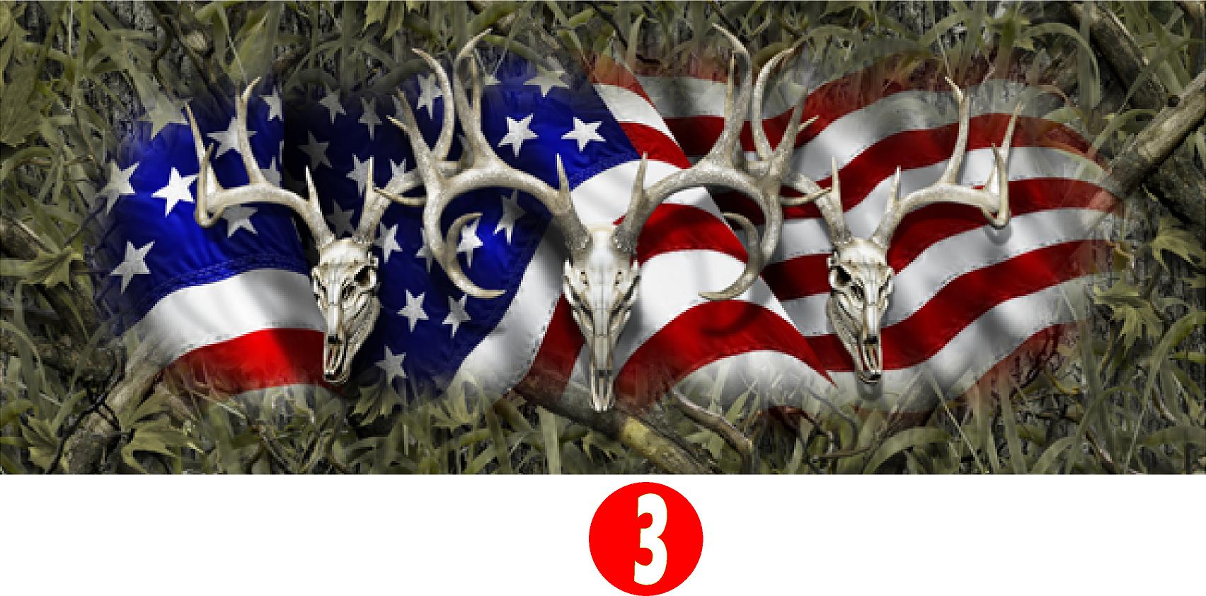 AMERICAN BUCK TAILGATE WRAP