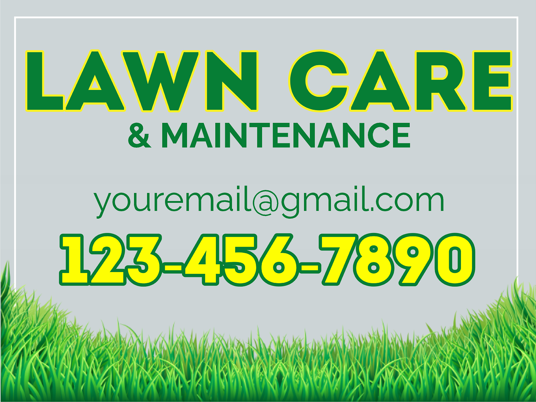 CUSTOM YARD SIGNS_(3 COLOR), 24"x 18"