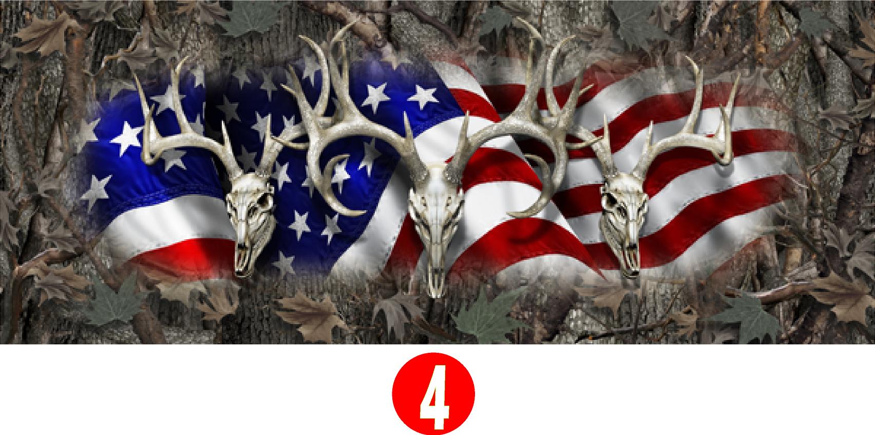 AMERICAN BUCK TAILGATE WRAP