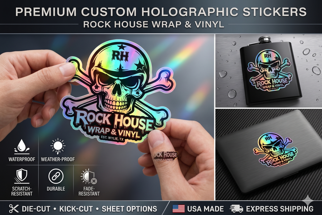 Custom Holographic Stickers
