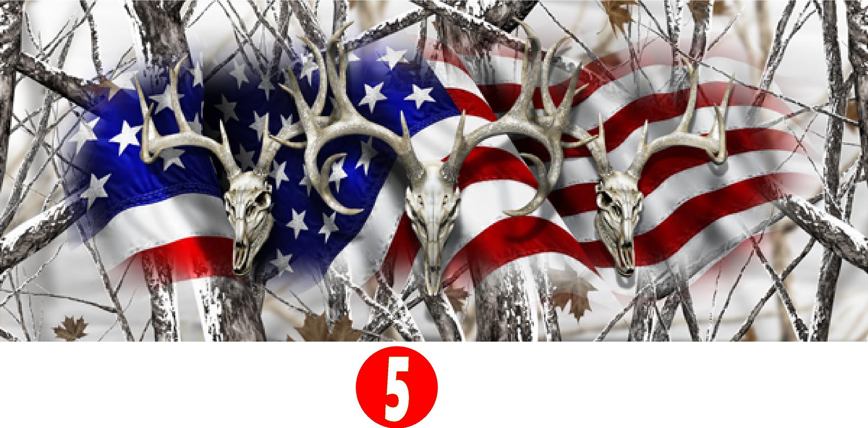 AMERICAN BUCK TAILGATE WRAP