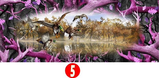 MALLARDS TAILGATE WRAP