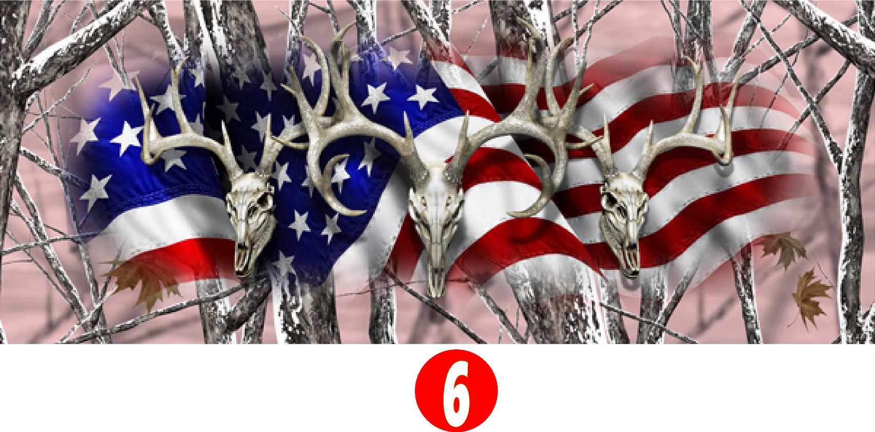 AMERICAN BUCK TAILGATE WRAP