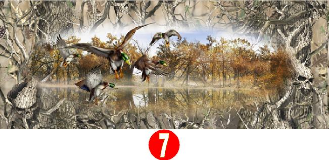 MALLARDS TAILGATE WRAP