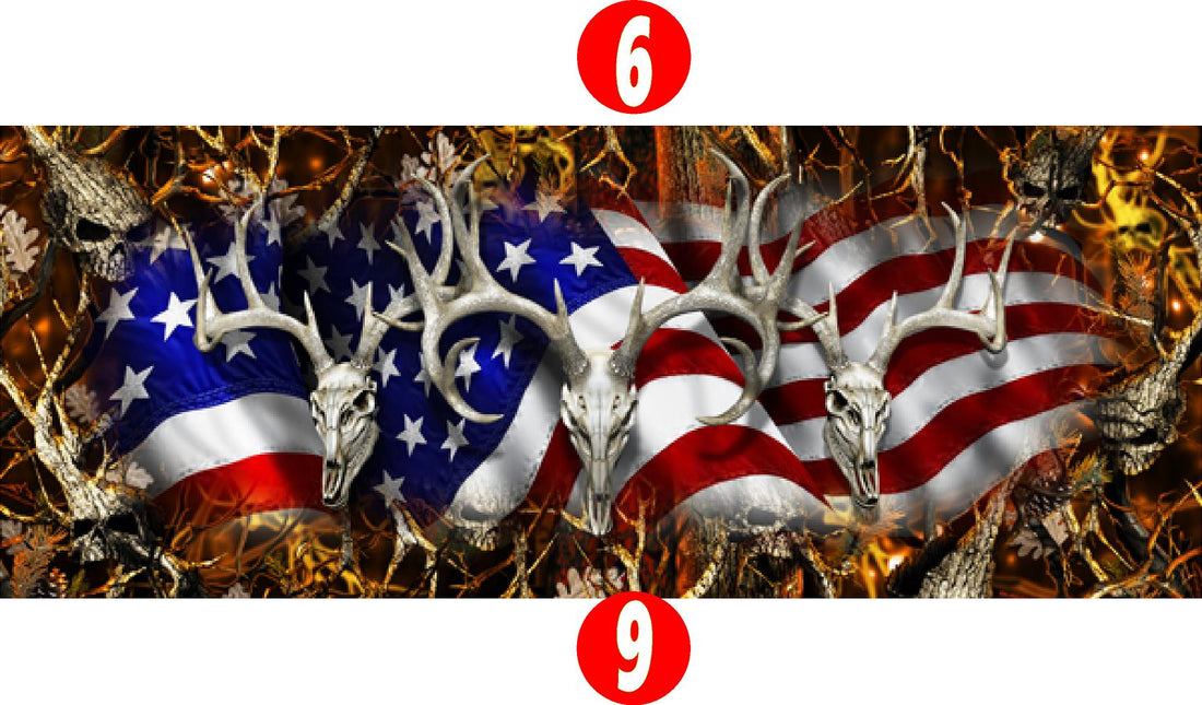 AMERICAN BUCK TAILGATE WRAP