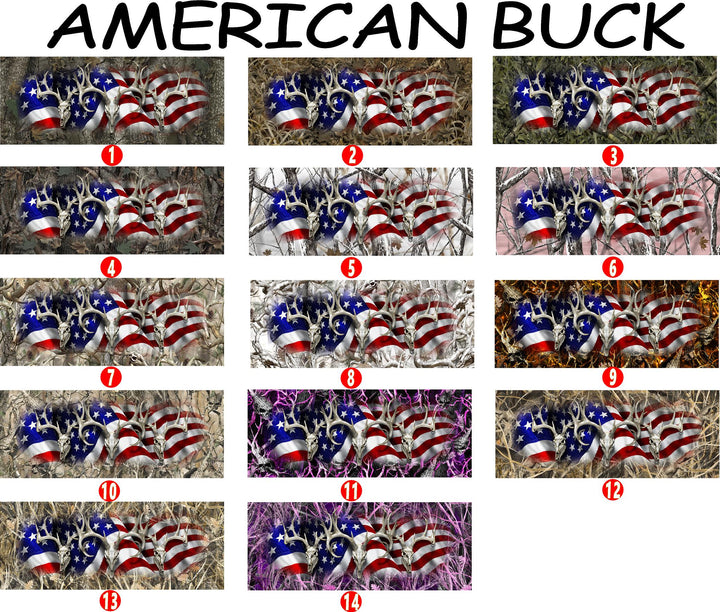 AMERICAN BUCK TAILGATE WRAP