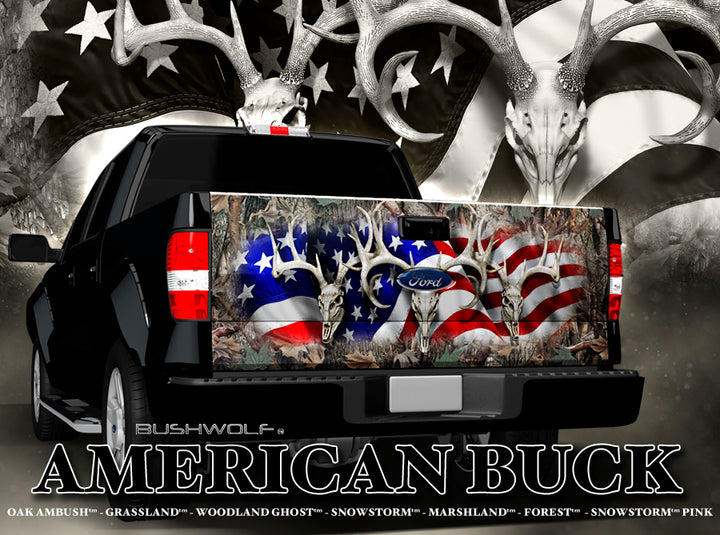 AMERICAN BUCK TAILGATE WRAP