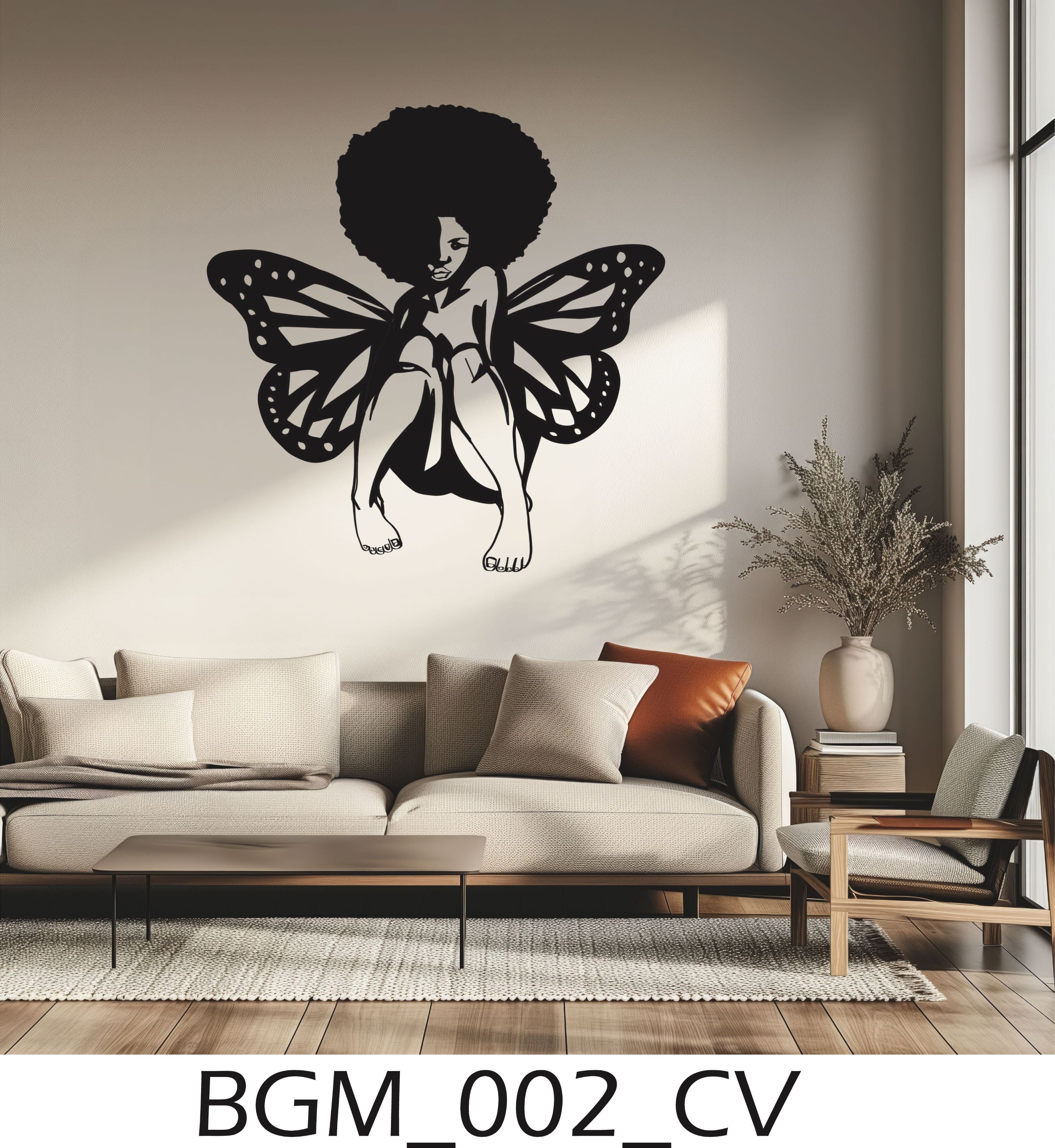 WALL DECALS (BLACK GIRL MAGIC(BGM))