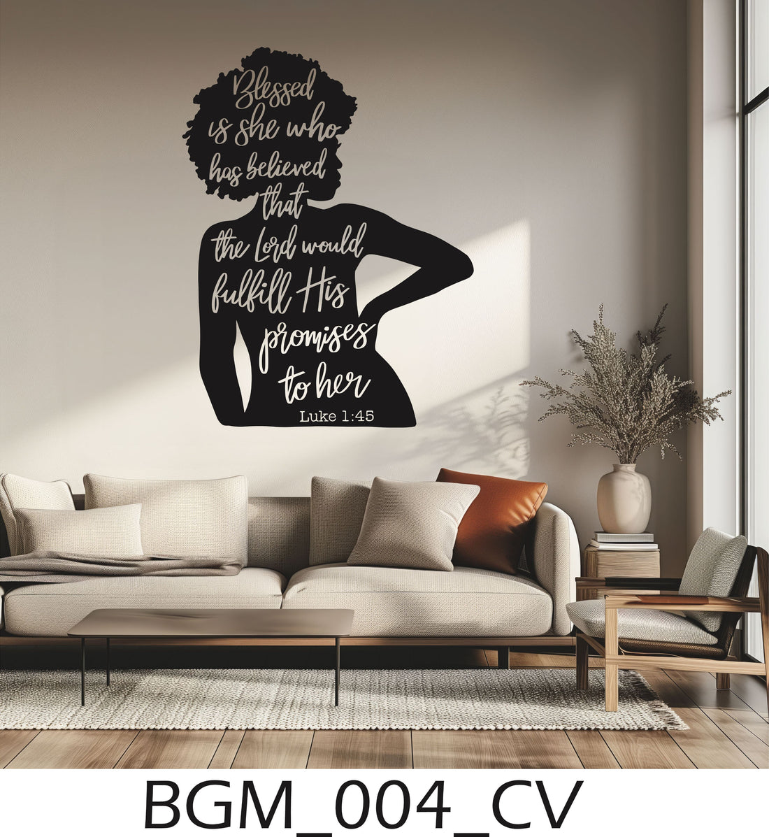 WALL DECALS (BLACK GIRL MAGIC(BGM))