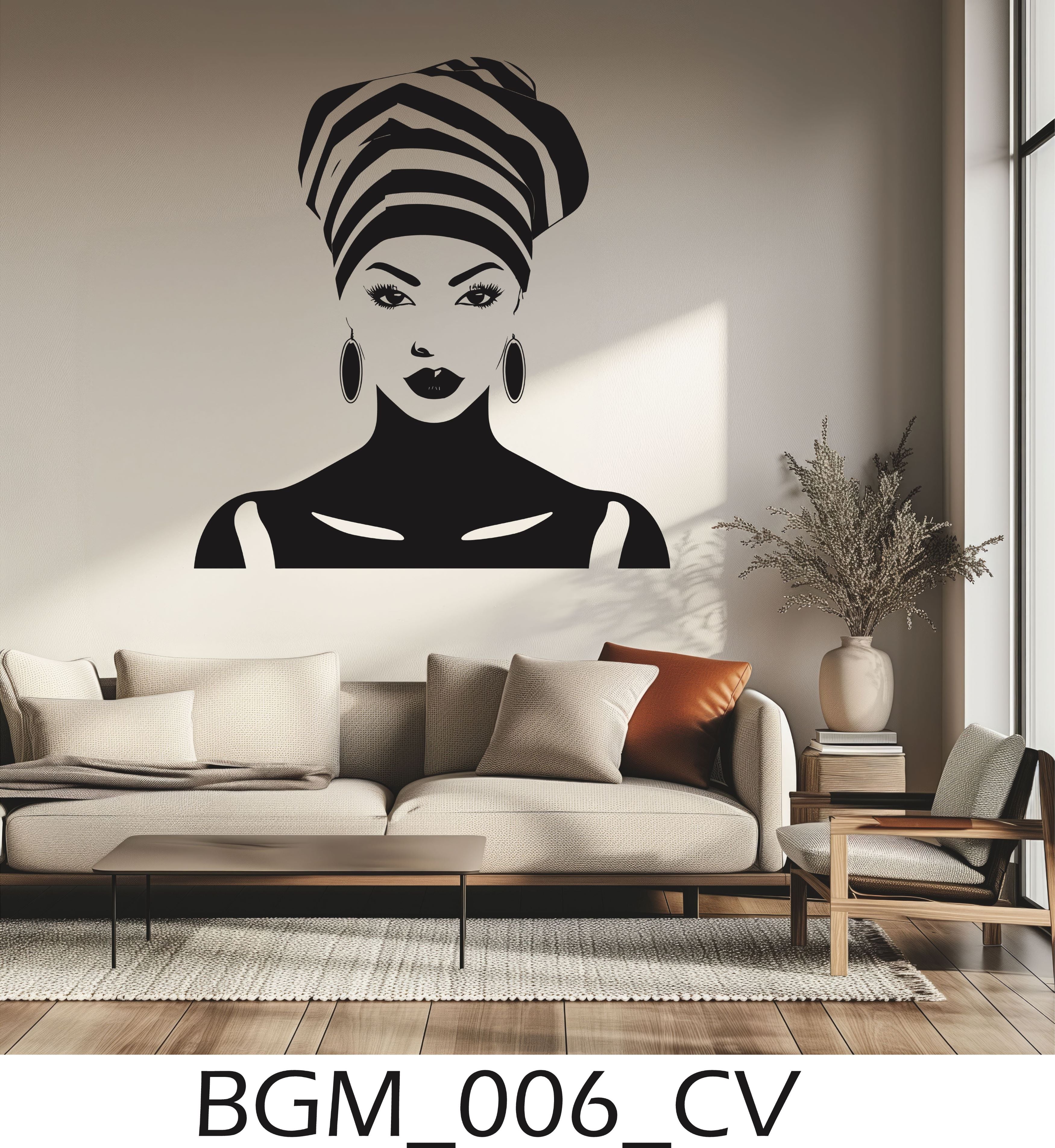 WALL DECALS (BLACK GIRL MAGIC(BGM))