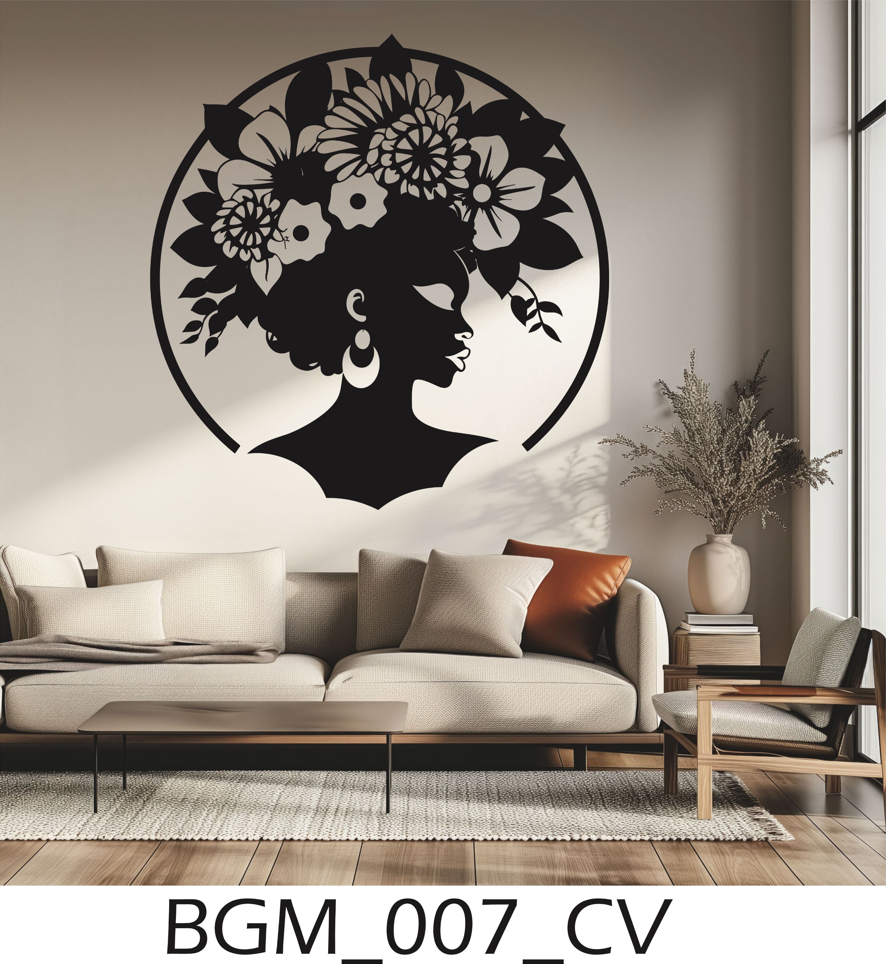 WALL DECALS (BLACK GIRL MAGIC(BGM))