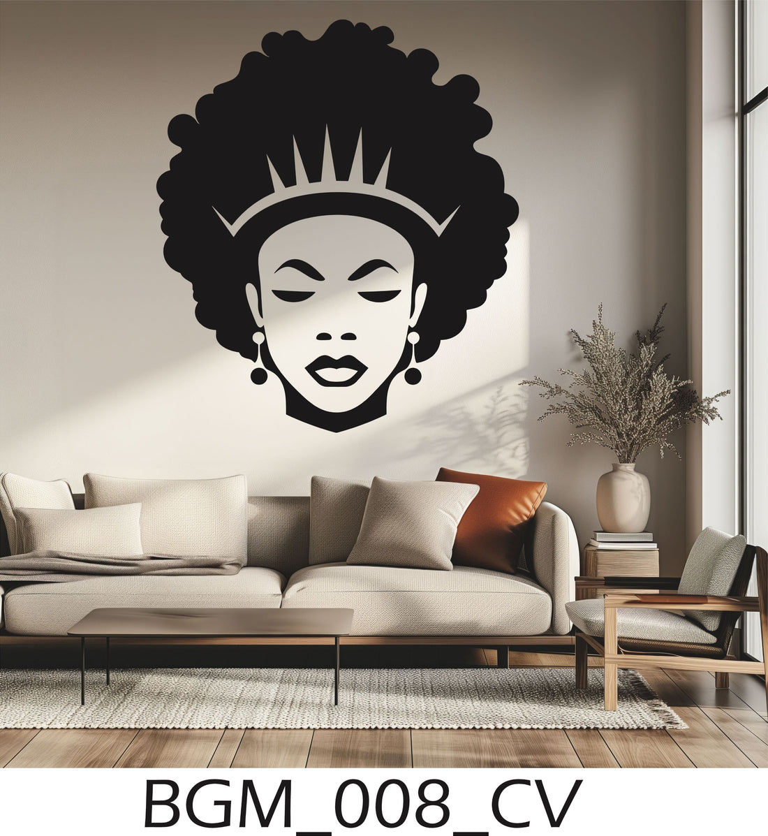 WALL DECALS (BLACK GIRL MAGIC(BGM))