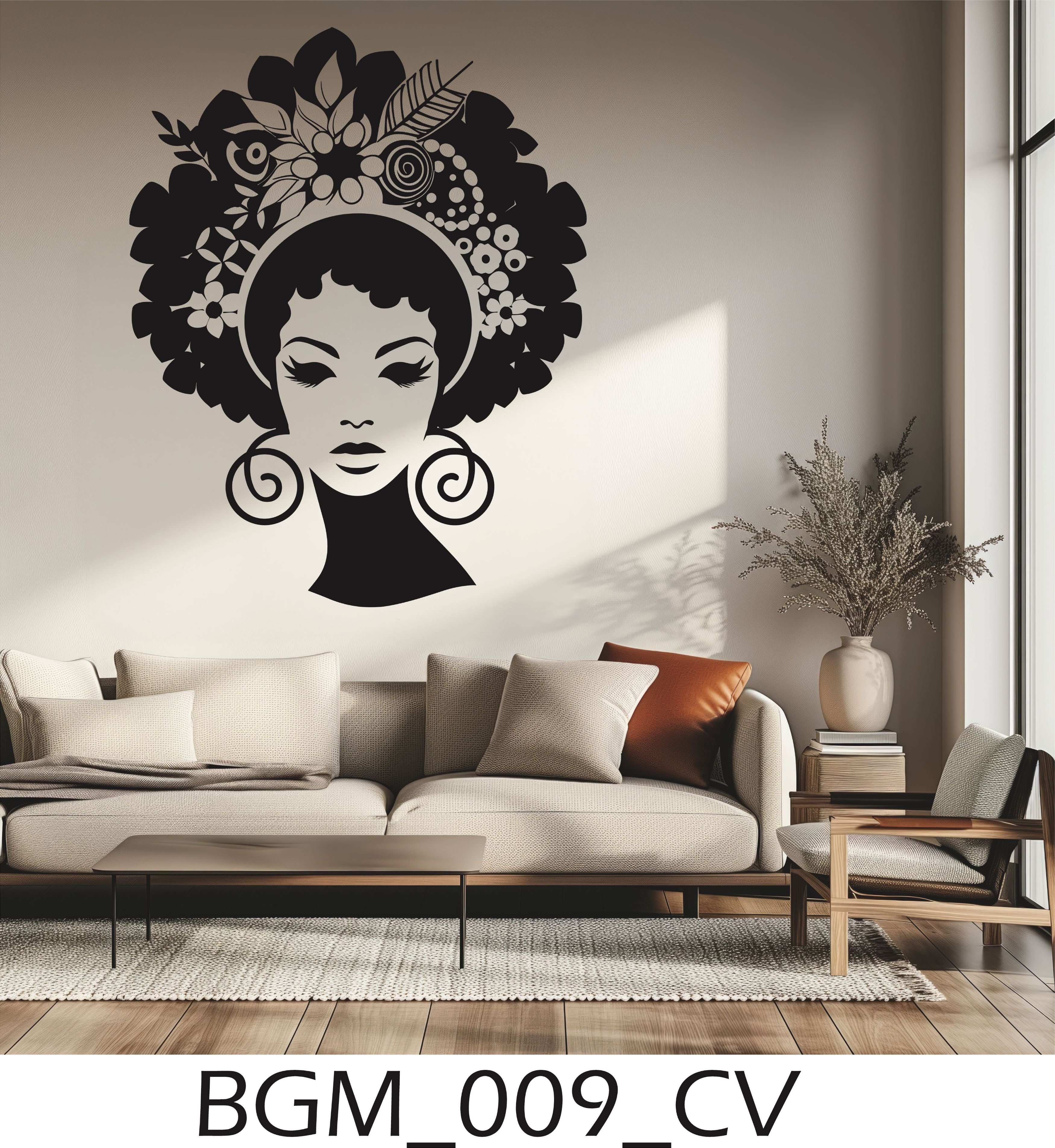 WALL DECALS (BLACK GIRL MAGIC(BGM))