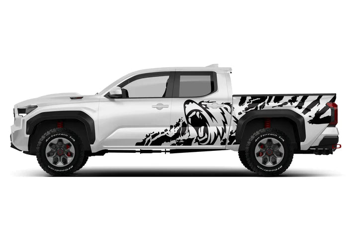 Bear splash decals side graphics compatible with Toyota Tacoma