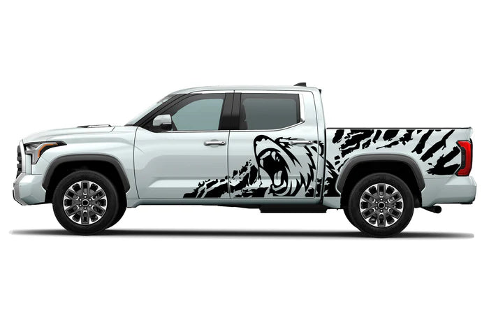 Bear splash side decals graphics compatible with Toyota Tundra