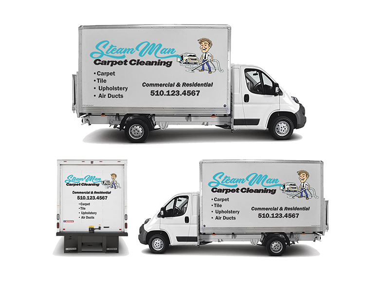 Box Truck 14 ft. Printed Decals Price