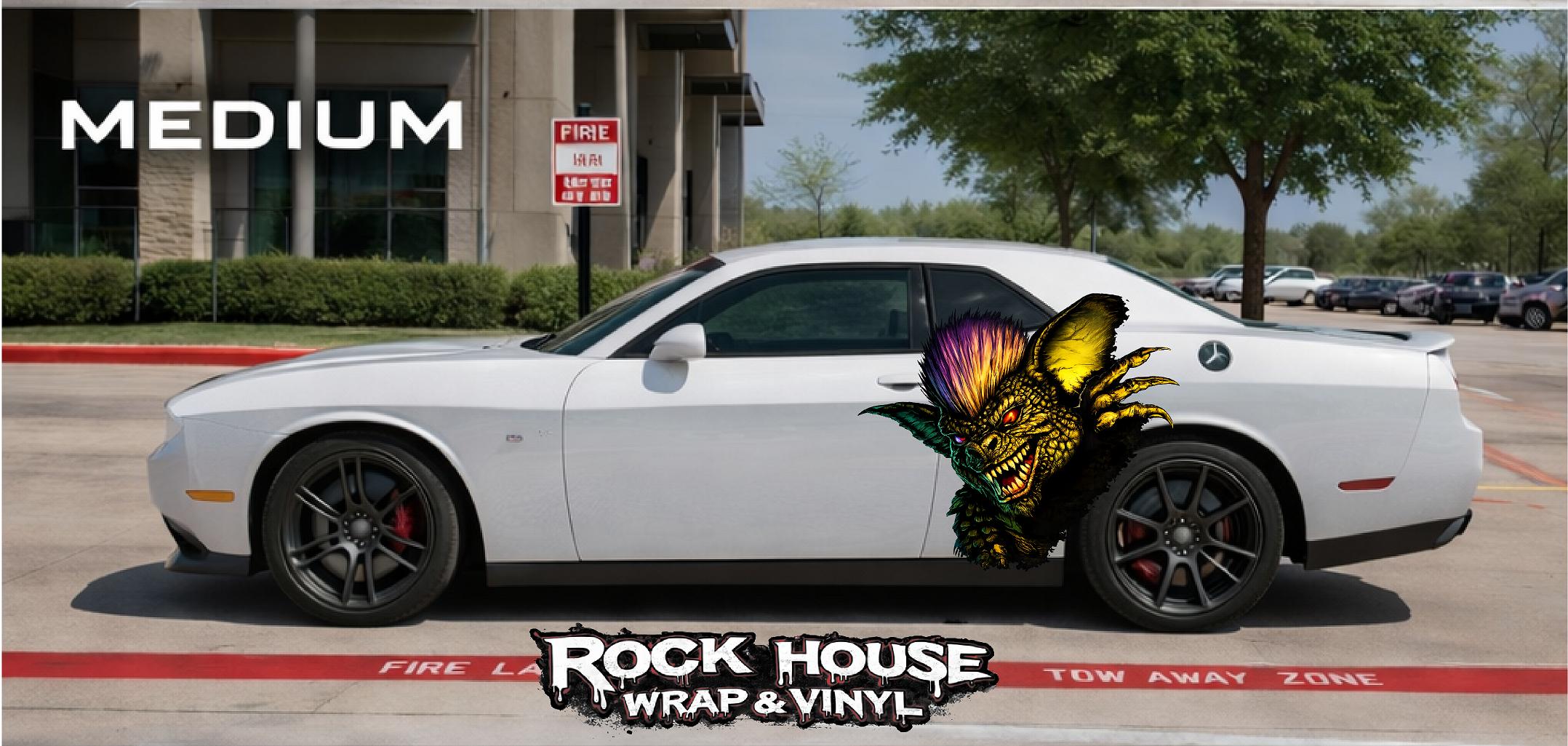 Gremlin Print & Cut Side Decals (Pair)