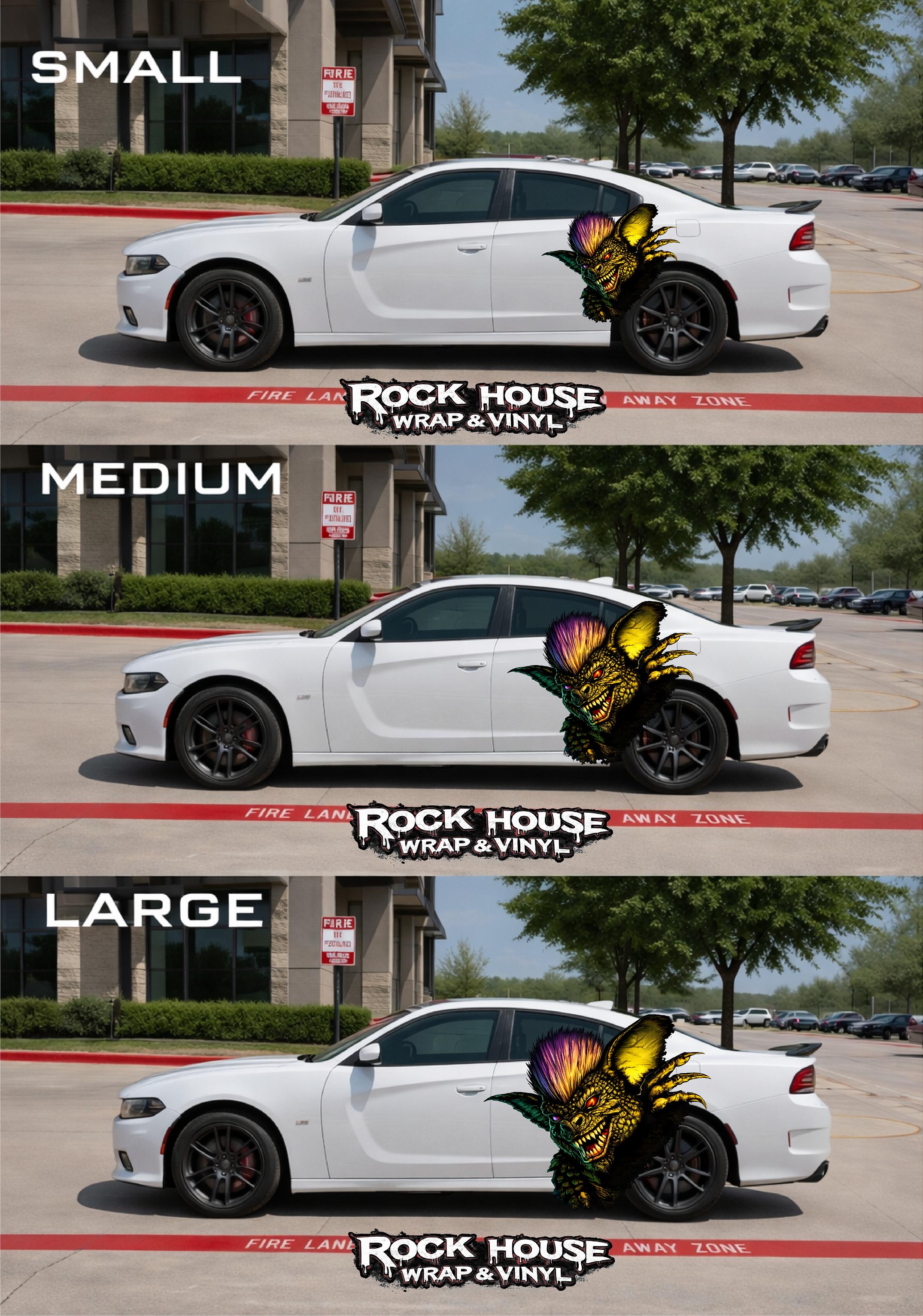 Gremlin Print & Cut Side Decals (Pair)