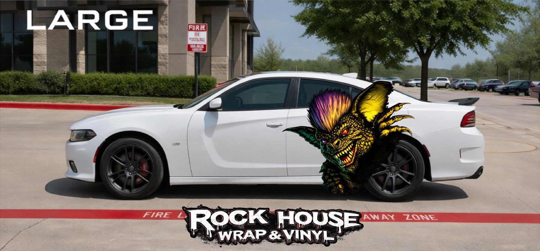 Gremlin Print & Cut Side Decals (Pair)