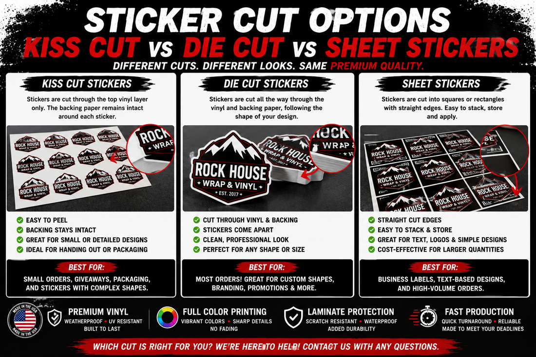 Holographic Stickers | Waterproof Rainbow Vinyl Stickers