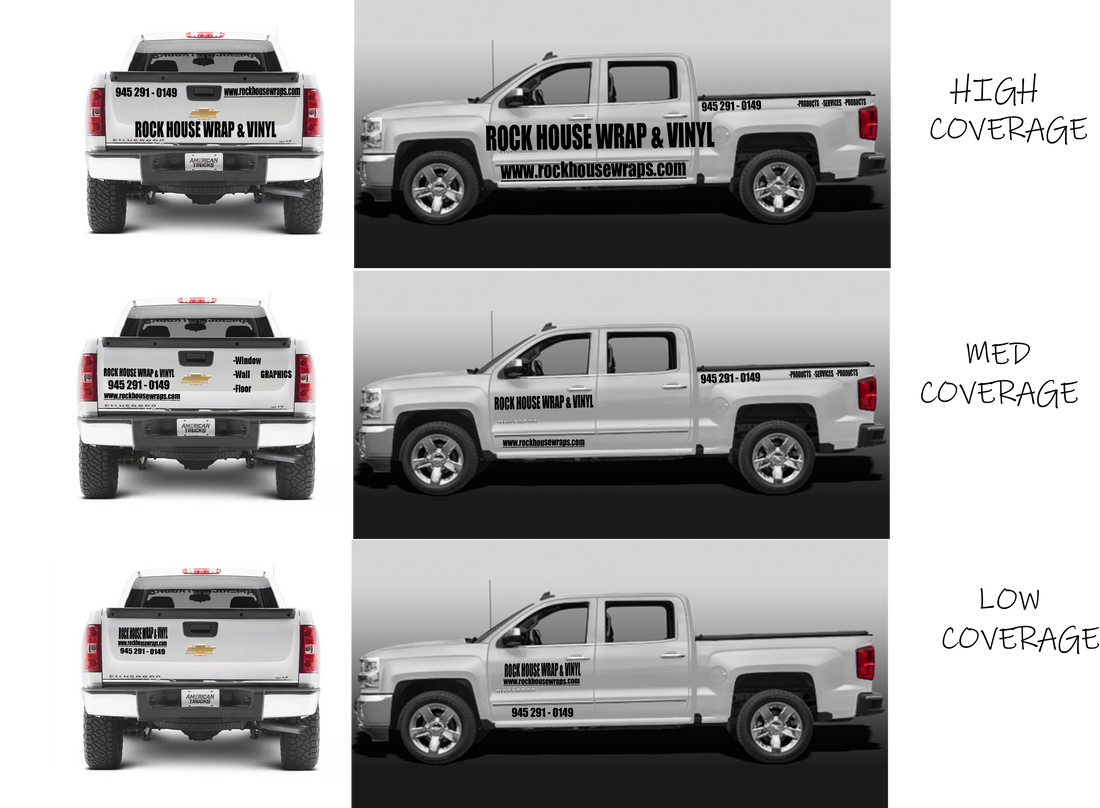 Pick up Truck Lettering