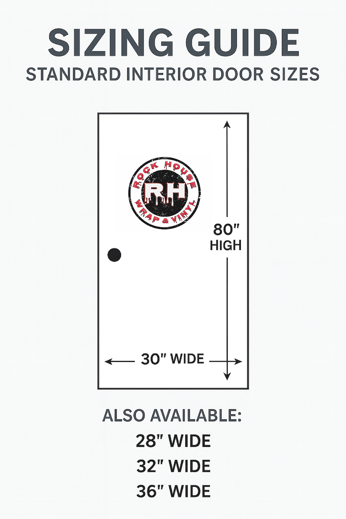 Waterfall Scene Door Wrap -  Peel & Stick Decal