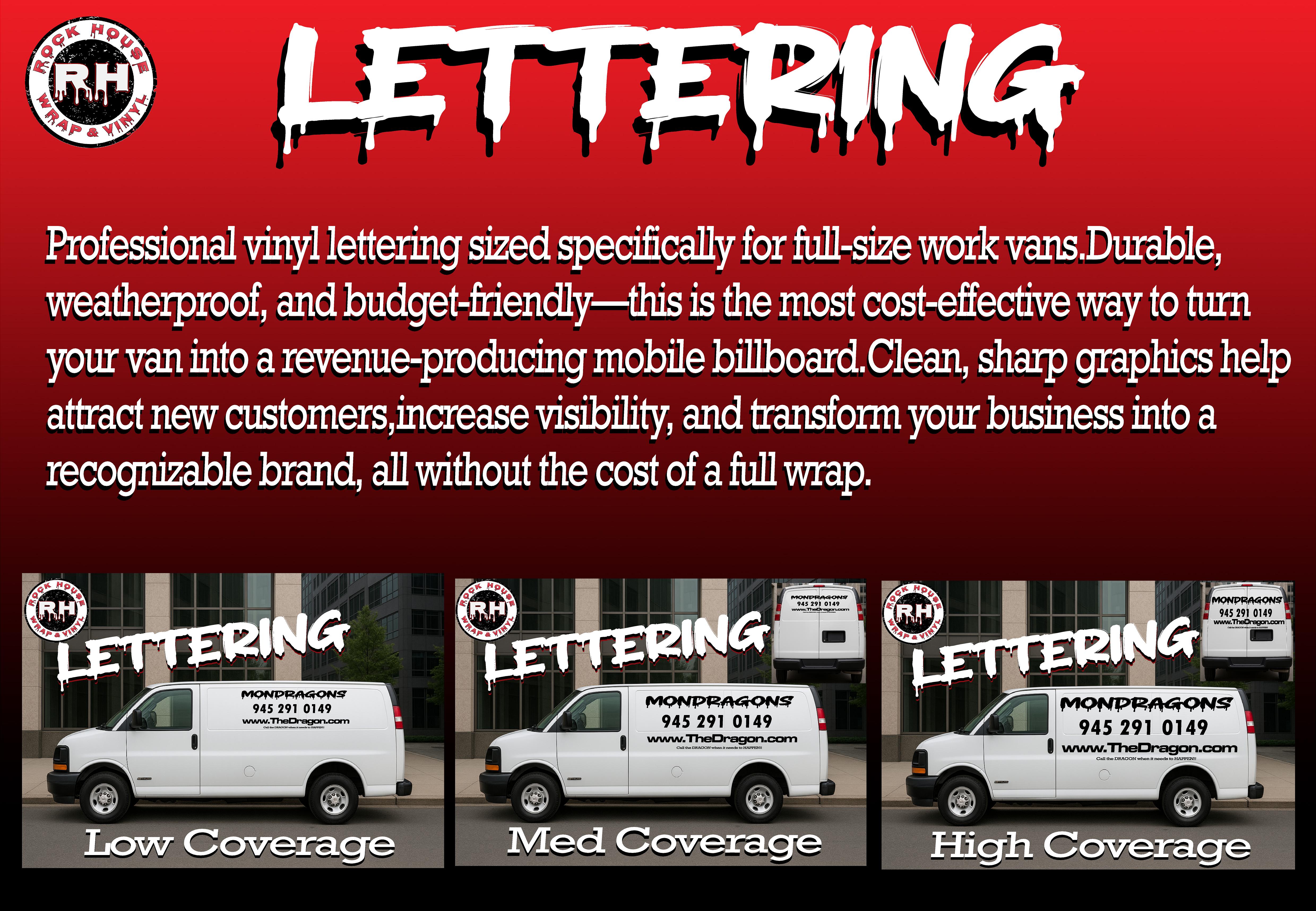 Van - Custom Graphics – Rock House Wrap & Vinyl