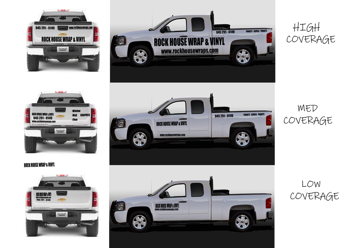 Pick up Truck Lettering
