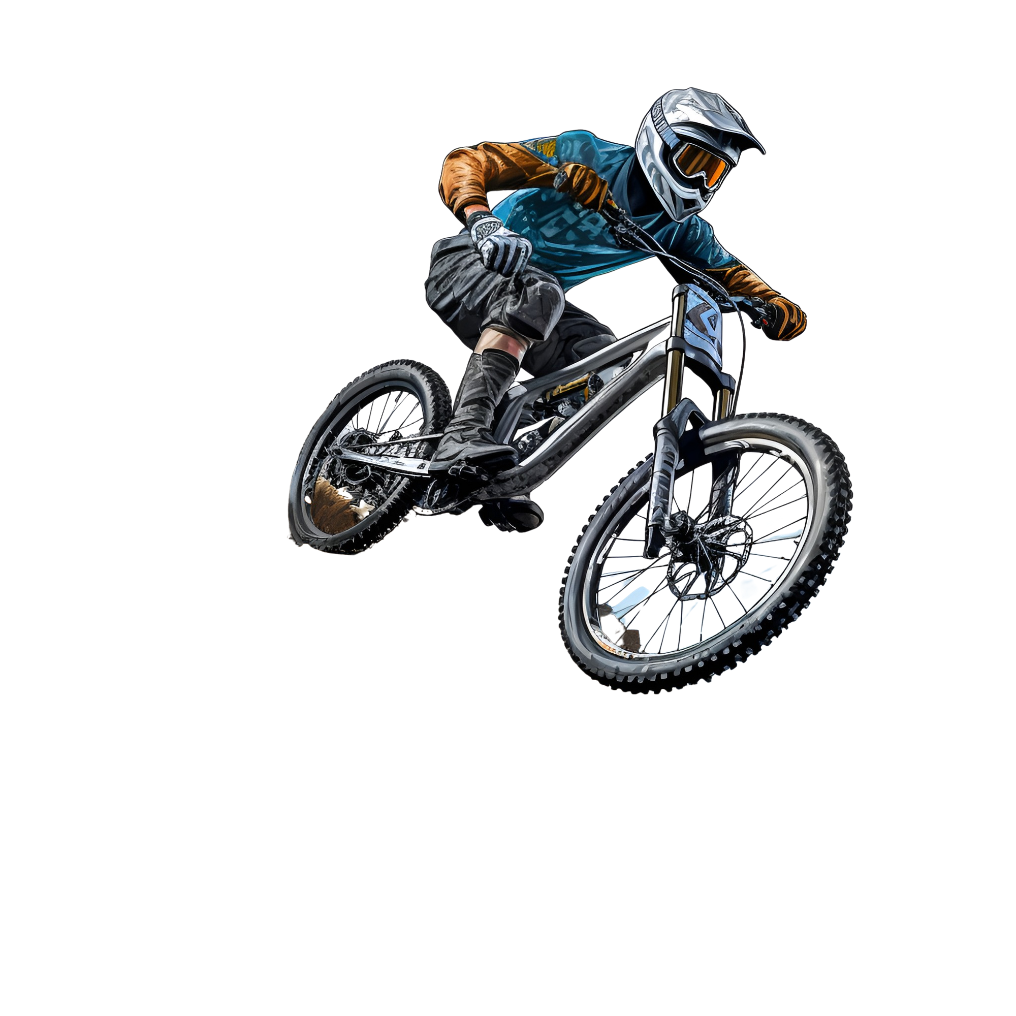 MOUNTAIN BIKES PRINTED DECALS
