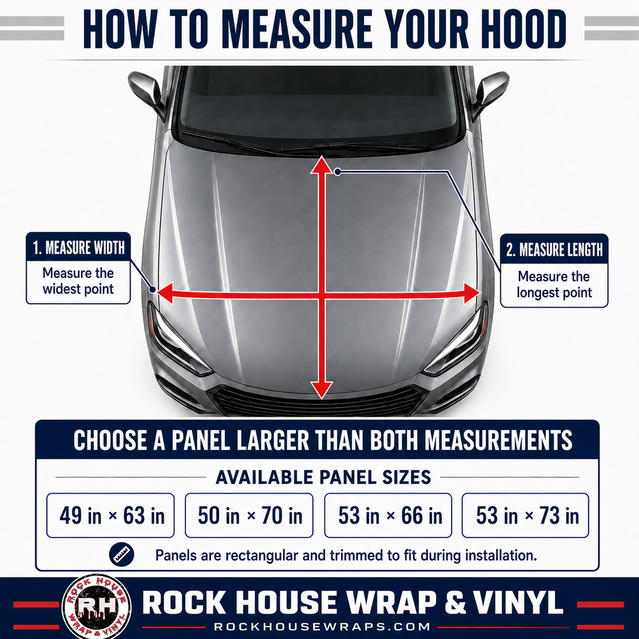 Star Fire Car & Truck Hood Wrap
