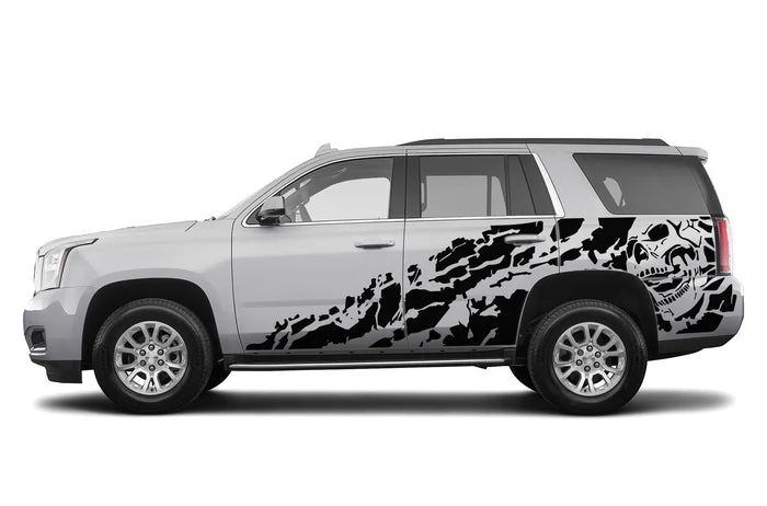 Nightmare side graphics decals compatible with GMC Yukon 2015-2020