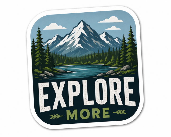 Rounded Corner Stickers | Waterproof Custom Vinyl Stickers