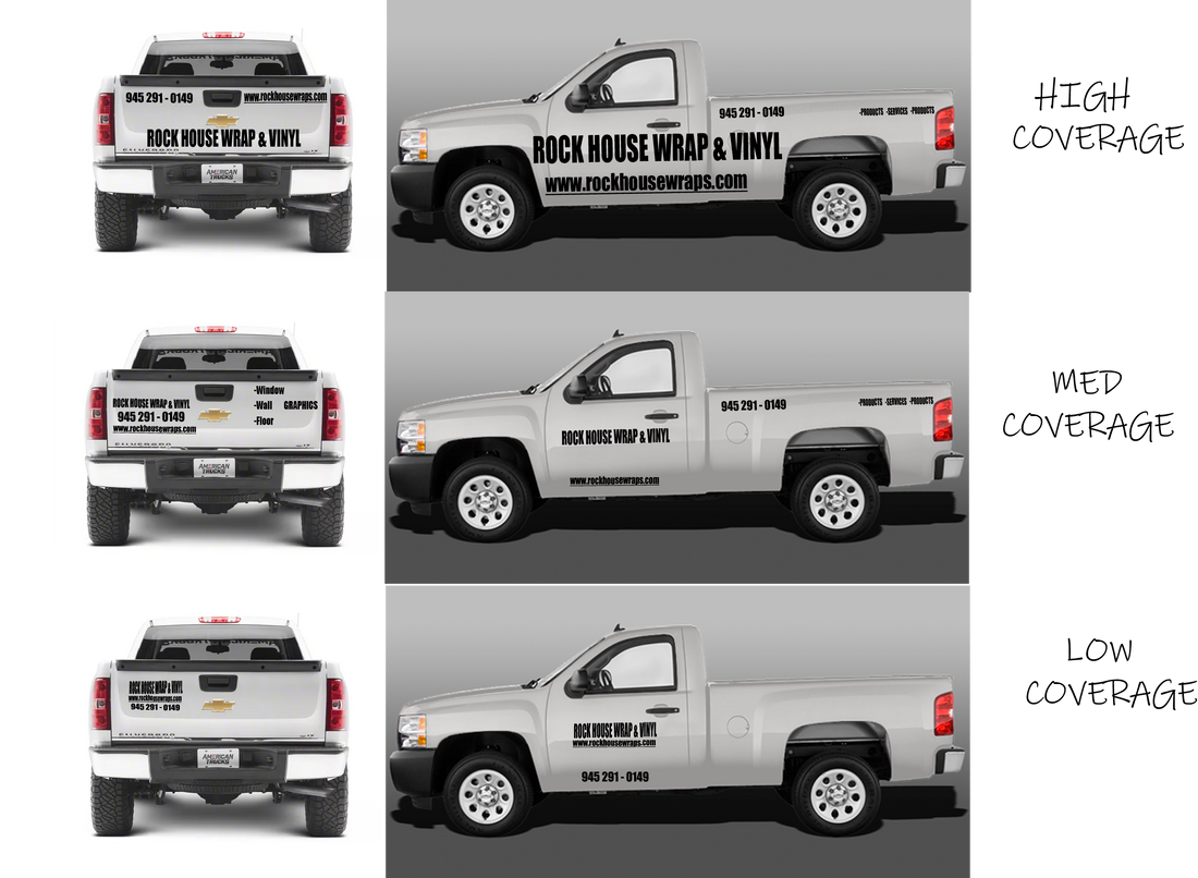 Pick up Truck Lettering
