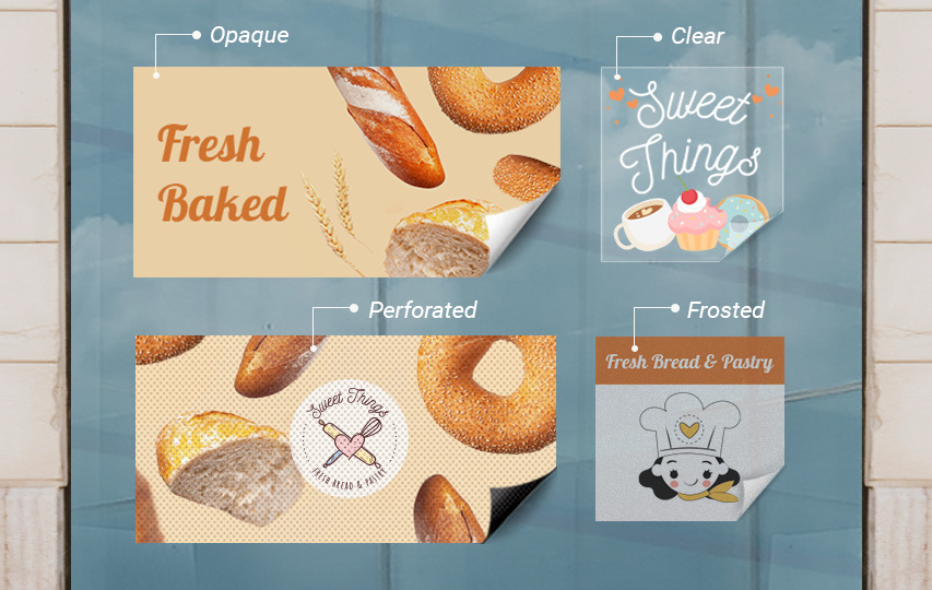 WINDOW DECALS (Short Term)